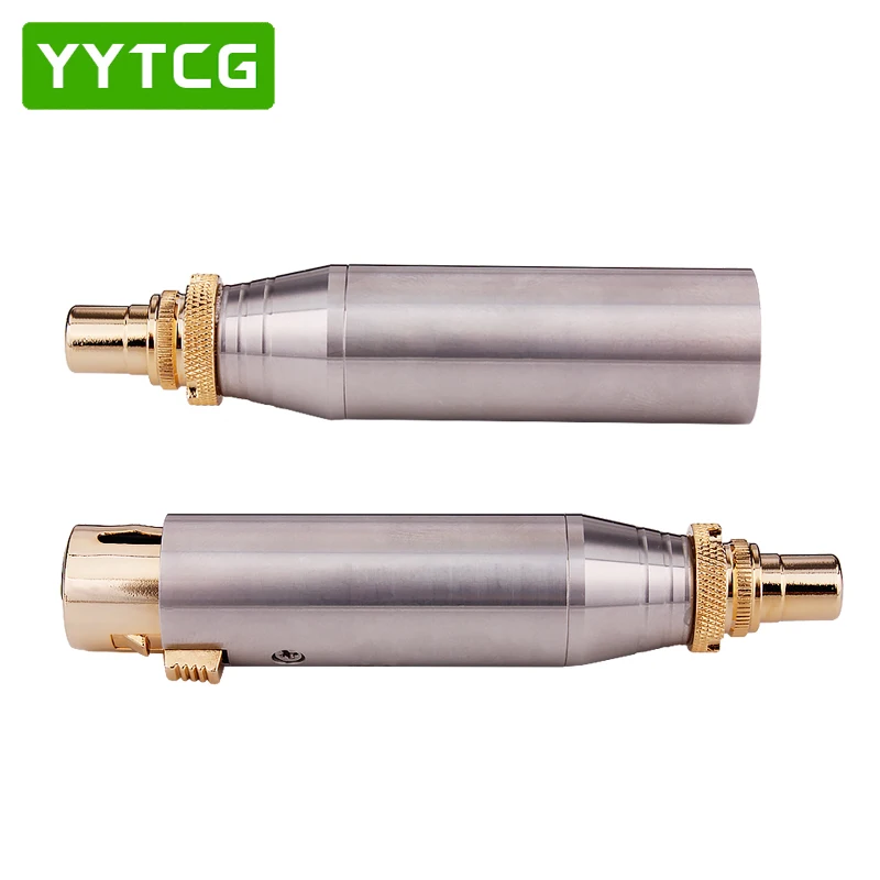 3 контактный XLR штекер гнездо RCA стандартный кабель микшер никелированный
