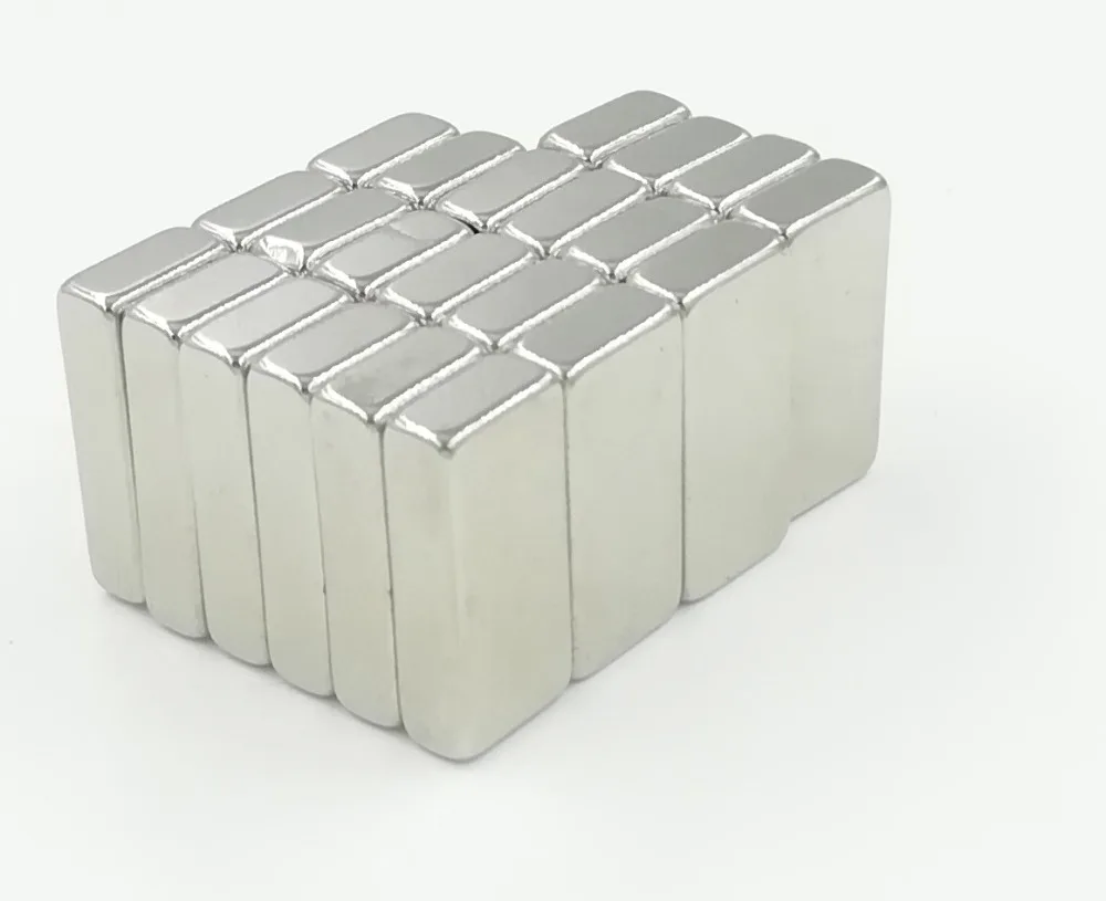 80 шт. 20x10x5 мм N50 очень крепкий блок NdFeb Магниты редкоземельные неодимовые квадратный магнит постоянный магнит 20*10*5