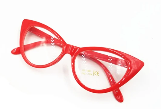 Новые модные солнцезащитные очки "кошачий глаз" для женщин, фирменный дизайн, Винтажные Солнцезащитные очки для женщин, женские солнцезащитные очки Oculos De Sol, женские очки - Цвет линз: Red Clear
