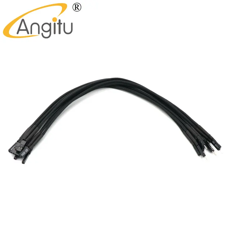 Pulsante Di Accensione Esterno Per PC – LED Multicolore Con Cavo 2m, Power SW E Reset