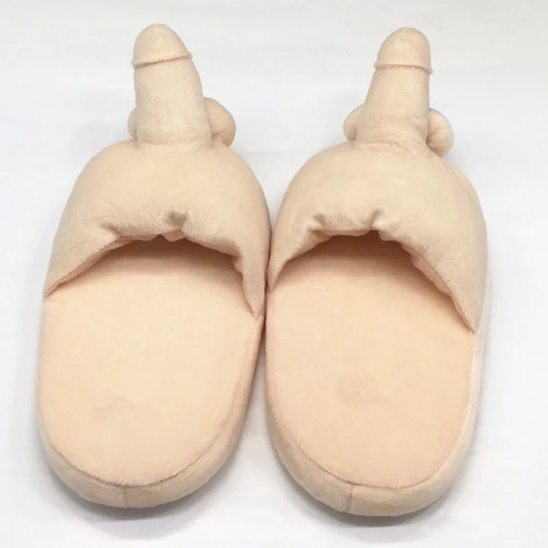 

Women's slippers Funny Keep warm House shoes Flat with Fabric Soft Bedroom slippers Solid Large size 41-43 Claquette fourrure