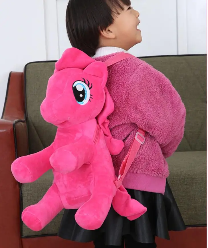 2019 горячий пони рюкзак сумка с пони плюшевая мультяшная игрушка рюкзак игрушки плюшевые куклы мягкие игрушки для девочек Дети