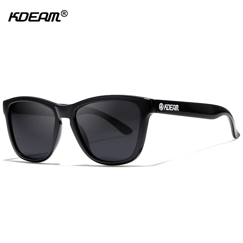 

KDEAM Casual Luxury Polarized Sunglasses Women Men Brand Designer Sun Glasses Polaroid Coating Mirror Sunglass With Hard Case