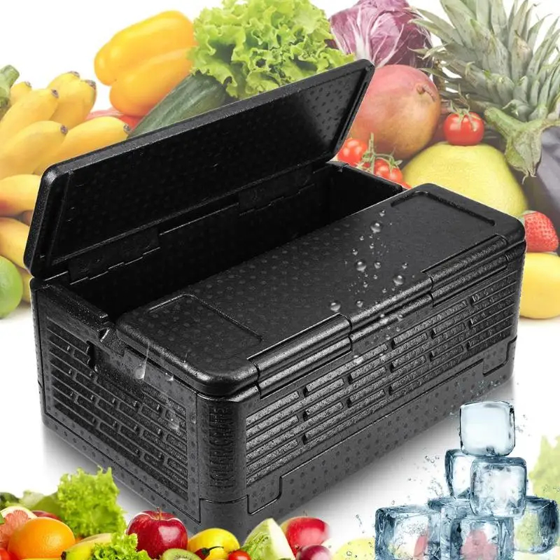 

60ml Cans Folding Refrigerator Incubator EPP material Heat Insulation Portable Waterproof Cooler Container for Outdoor Camping