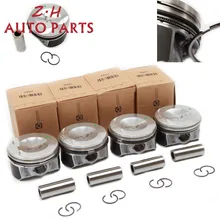 NEW EA888 ATG Modified Engine Piston & Piston Ring Kit 06H 107 065 DD For Audi A4 Q5 VW Passat Tiguan 2.0TSI 06J198151B Pin 21mm NEW EA888 ATG Modified Engine Piston & Piston Ring Kit 06H 107 065 DD For Audi A4 Q5 VW Passat Tiguan 2.0TSI 06J198151B Pin 21mm