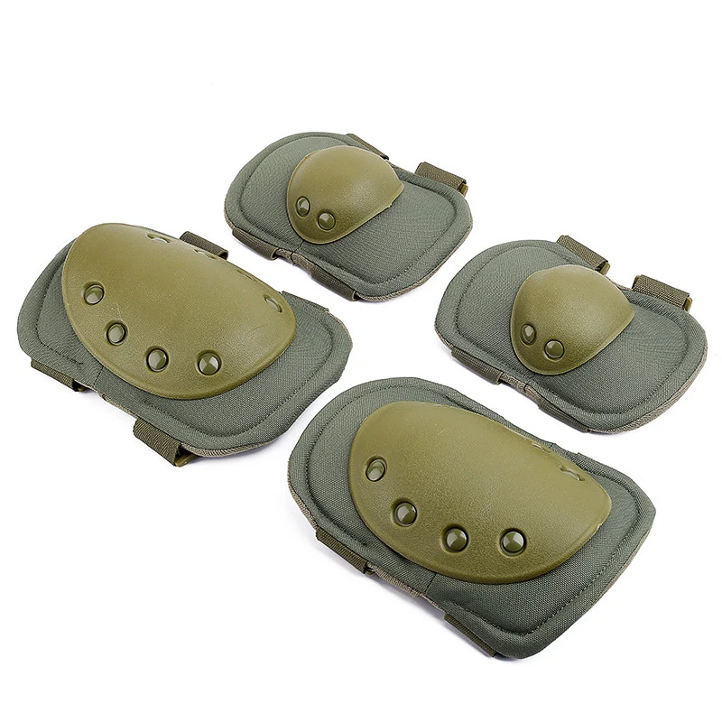 Tactical Sport Military Elbow Knee Protector &amp Pads Adult Combat Protective Pad Set Professional Safety Gear |