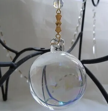 20mm 100pcs Clear Crystal Ball For Chandelier Hanging 20mm 100pcs Clear Crystal Ball For Chandelier Hanging Fengshui Wedding Pendant In Figurines Miniatures From Home Garden On