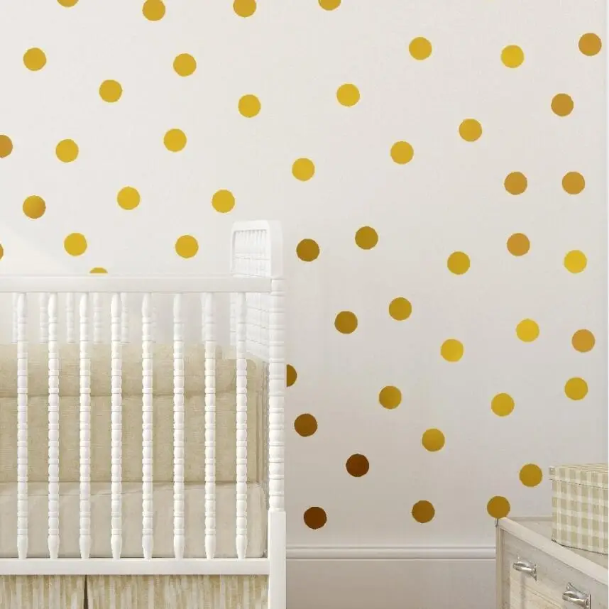 DIY Kids Baby Polka Dot Wall Decal Little Polka Pattern Wall Decor