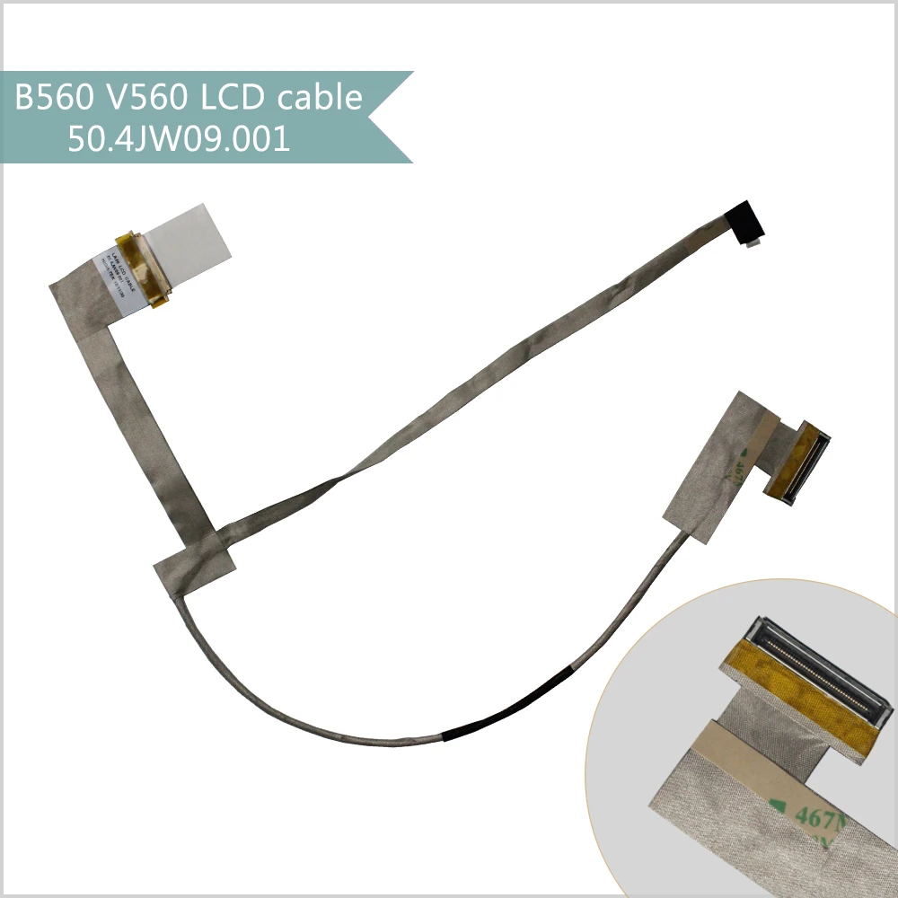 

NEW LCD LED LVDS cable for Lenovo B560 V560 laptop screen display cable 50.4JW09.001