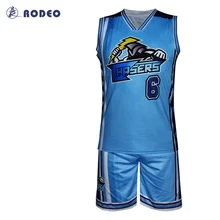 BK011 Родео сублимационная Мужская, женская, детская сухая баскетбольная форма индивидуальный дизайн полный размер OEM логотипы, именные номера