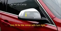 Для BMW 1 серии F20 2012-2017/BMW 2 серии Купе f22 2014-2017 ABS заднего автомобиля боковая дверь Зеркала trim 2 шт. автомобиля Styling