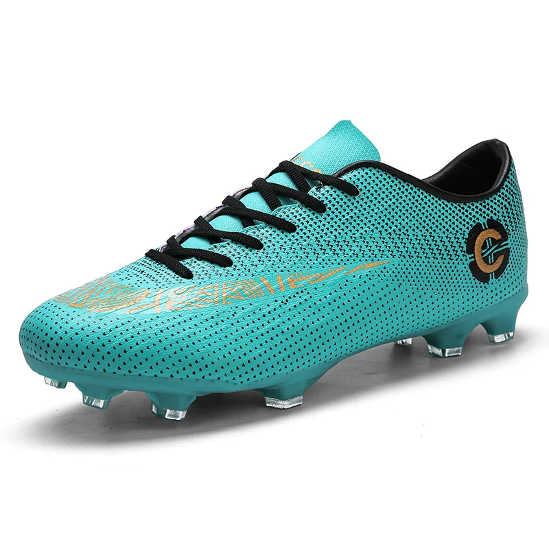 

Fashion handsome new football shoes men's training shoes professional long nails slip breathable comfortable men's shoes men