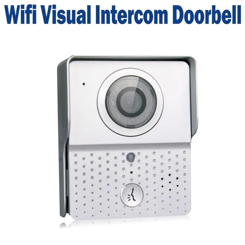 WIFI Visual Wireless Doorbell IP Intercom Door Phone Video Picture Real Time Night Vision Supports iOS & Android Apps