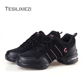 

Hot Sale EU35-42 Sports Feature Soft Outsole Breath Dance Shoes Sneakers For Woman Practice Shoes Modern Dance Jazz Shoes