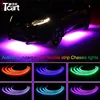 Tcart – bande sous le Tube de la voiture vw golf 4 mk4, contrôle par application LED RGB, système de sous-éclairage, lumière néon, télécommande ► Photo 1/6