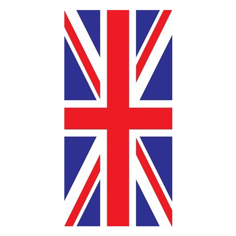 Черно белые пляжные полотенца для путешествий с британским флагом|Банные