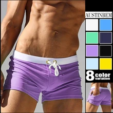 Купальники мужские плавки сексуальные мужские шорты для плаванья купальники мужские Maillot De Bain Homme модель 22305