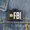 QIHE BIJOUX X-files Broches FBI Fox Mulder Carte D'IDENTITÉ Broches Émail épinglettes Badges X-files Bijoux Broches pour Geek ► Photo 2/6