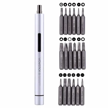 

Dual Power Smart Hand Pen Screwdriver Kits 19 in 1 Precision Bits Repair Tool for Phones & Tablets