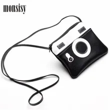 Monsisy/Детский кошелек для монет, кошелек для маленьких мелочей, Детская сумка, сумочка для денег и монет, модная детская сумка для камеры, женская сумка