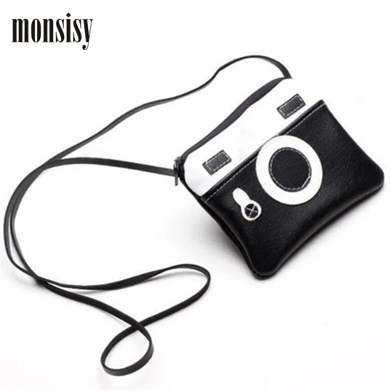

Monsisy Boy Coin Purse Children Wallet Small Change Purse Kid Bag Coin Pouch Money Holder Fashion Baby Camera Bag Girl Handbag
