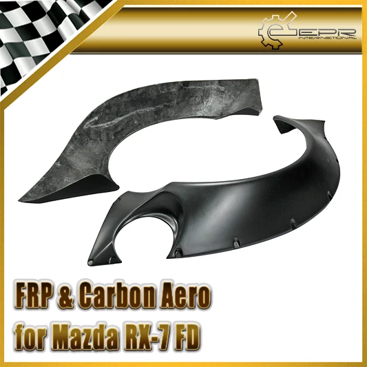 Car-styling For Mazda RX7 FD3S FRP Fiber Glass RB Style Rear Fender Fiberglass R Bunny Back Arch Flare