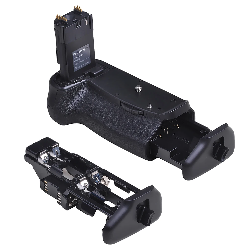 Powertrust BG-E13 Battery Grip for Canon EOS 6D DSLR Camera function as MK-6D use LP-E6 battery or 6X AA Batteries