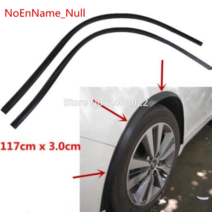 

New Sale for Kia Picanto Car Fender Flare Wheel Eyebrow 1set (2pc117cm )Protector Lip Wheel-arch Trimfor Kia Picanto