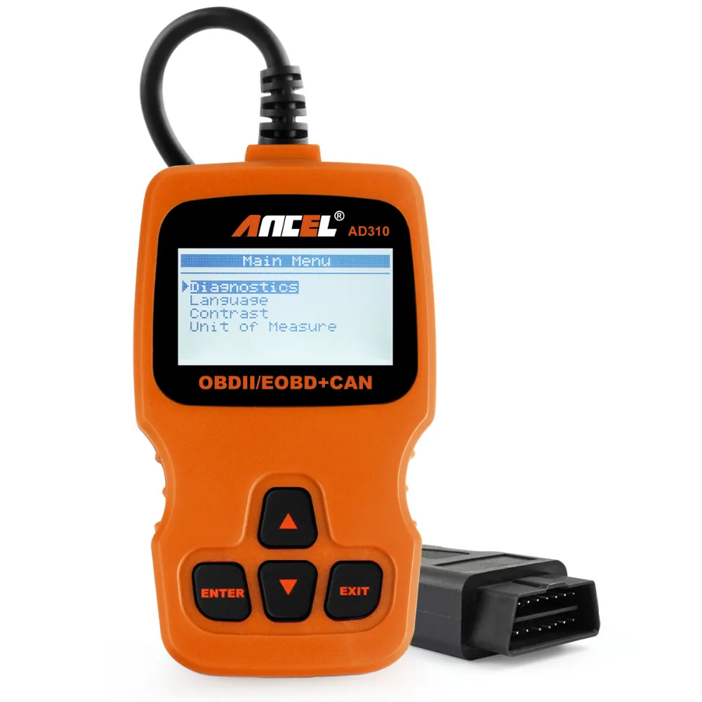 Prix pour Ancel AD310 OBD2 Automobile Scanner em Portugues obdii EOBD CAN Analyseur de Moteur Lecteur de Code Universel Outil D'analyse Orange Couleur Prix pour Ancel AD310 OBD2 Automobile Scanner em Portugues obdii EOBD CAN Analyseur de Moteur Lecteur de Code Universel Outil D'analyse Orange Couleur