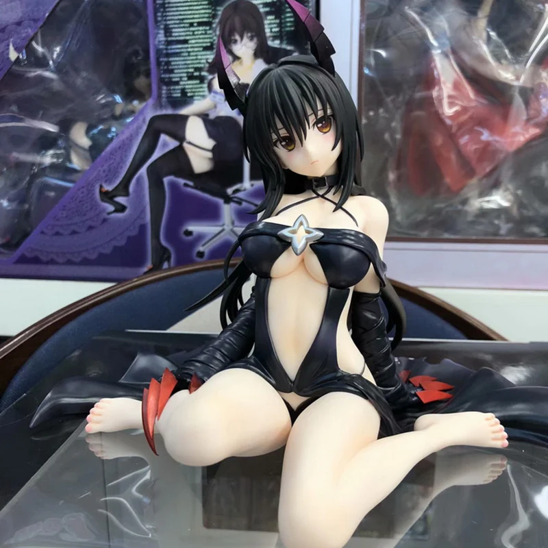 Аниме Love Ru Yui Kotegawa Darkness Ver 1/6 масштаб пикантная фигурка из ПВХ 16 см | Игрушки и хобби