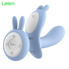 Leten New Wireless Remote Vibrator Female Masturbation Strapless Strapon G-spot Dildo Vibrators Adult Erotic Sex Toy for Women