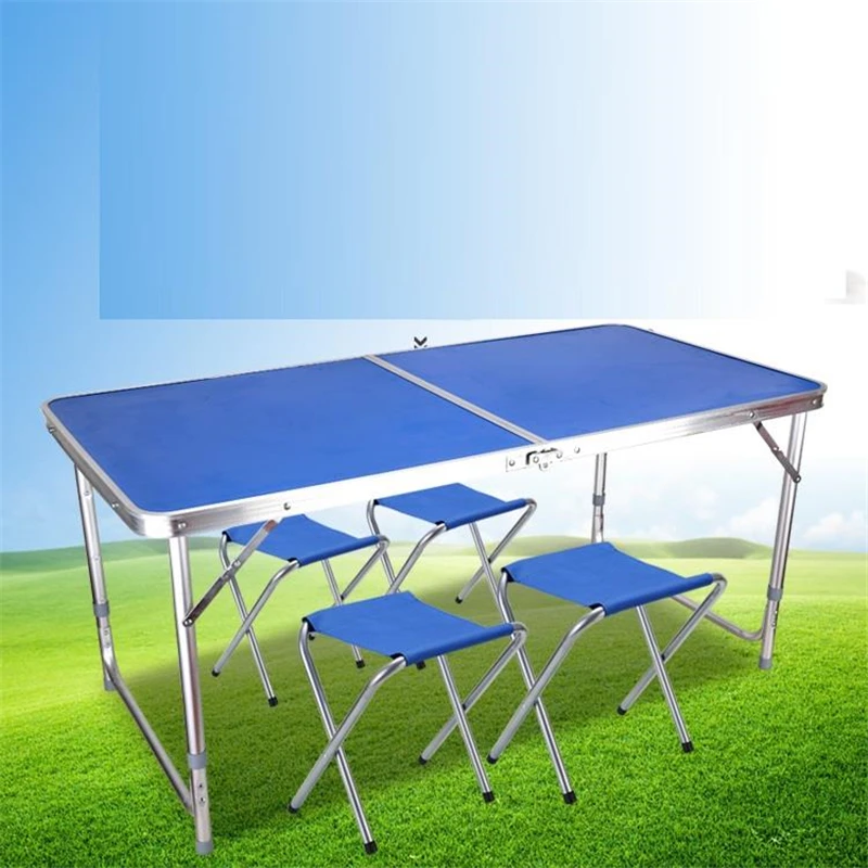 Piegevole Pliante Ouro Tisch Meja Makan обеденный набор уличная мебель Оро стол Plegable Mesa De Jantar