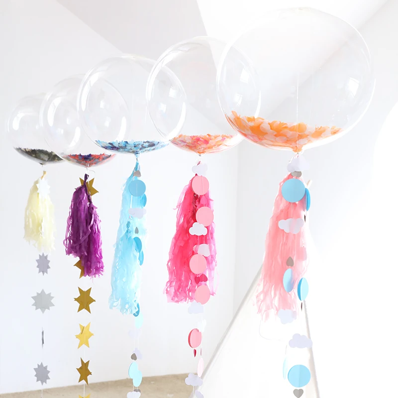 2 piezas No se arruga BoBo globo de PVC transparente claro Globos de cumpleaños boda matrimonio decoración de la fiesta de helio inflable Globos 2 piezas No se arruga BoBo globo de PVC transparente claro Globos de cumpleaños boda matrimonio decoración de la fiesta de helio inflable Globos