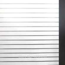 45*100 см/17,"* 39,4" матовое непрозрачное стекло оконная пленка уединение стекло наклейки домашний декор белая широкая полоса офис