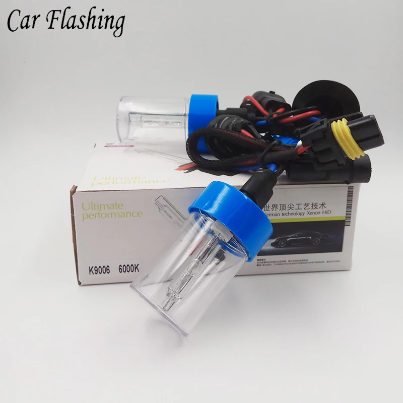 Car Flashing 1 Set 9006 55W 35W HID Xeno Single Bulb Lamp 12v For