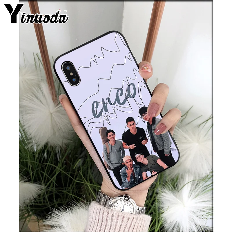 Yinuoda команда CNCO ТПУ Мягкие аксессуары для телефона чехол для Apple iPhone 8 7 6 6S Plus X XS MAX 5 5S SE XR сотовые телефоны - Цвет: A5