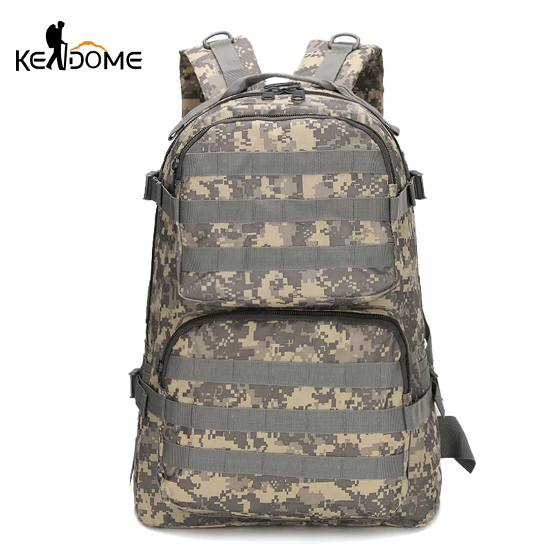 45L 3D Military Tactical Assault Pack Backpack Army Molle Mountain