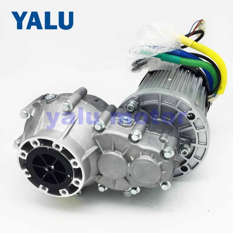 Best 1500W 1800W 2200W 60V 72V Differential Electric Motorized Tricycle Rickshaw BLDC Motor BM1424HQF for E Trike Mini Electric Car 2