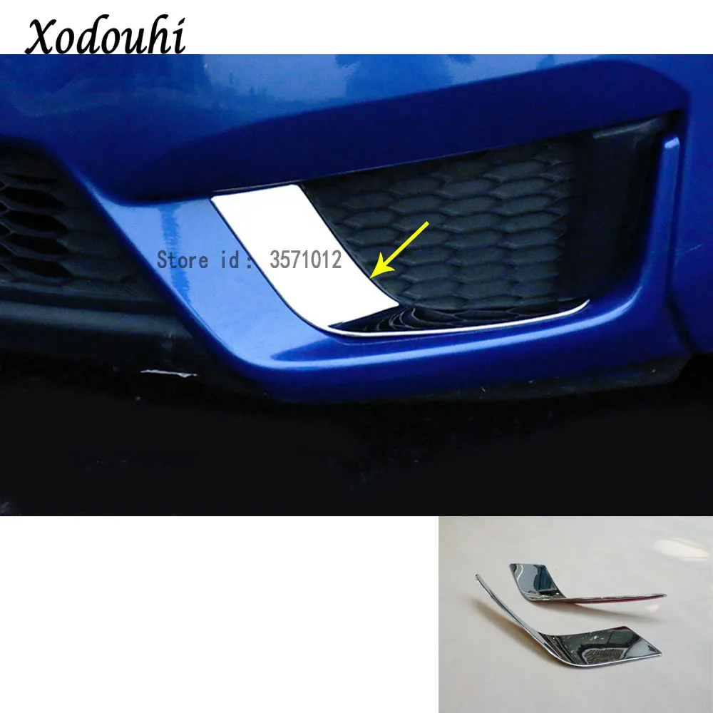 Для Honda Fit jazz 2014 2015 2016 2017 Автомобильная головка для тела передние противотуманные