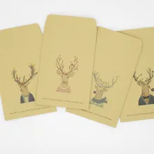 1 шт. корейский креативный Романтический любовный с буквами один конверт красивый старинный крафт-конверт