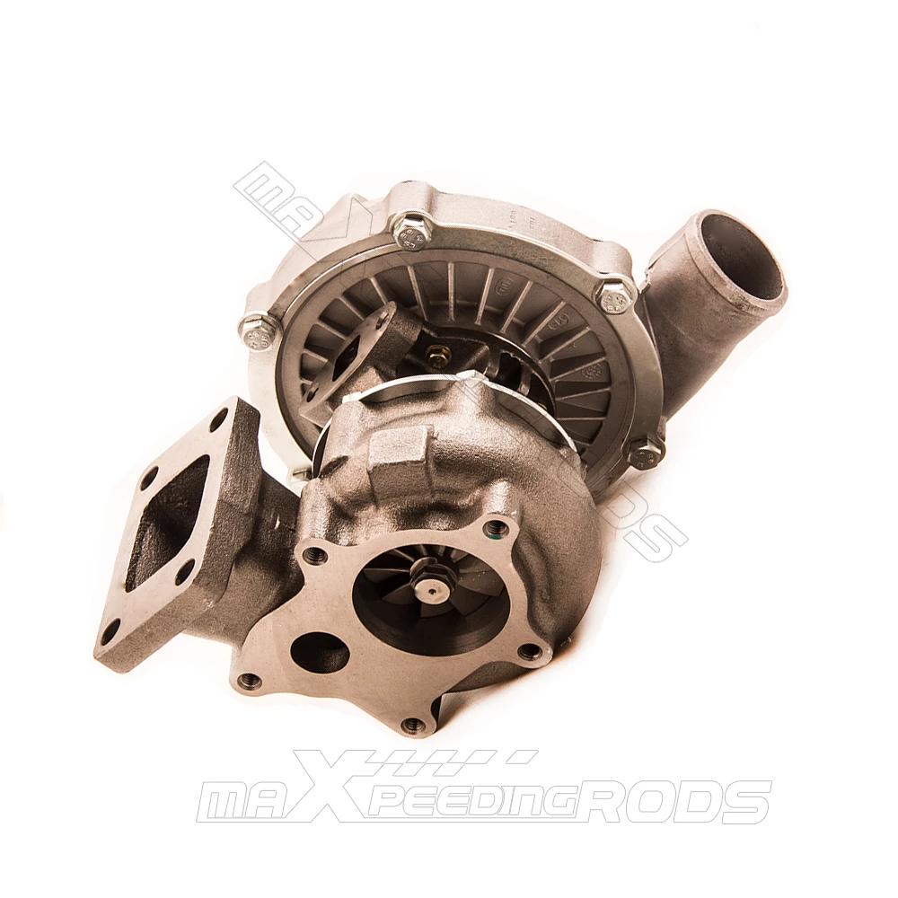 Турбо T3T4 T04E T3 Com A/R .50 Tur A/R. 63 oil cold 5 bolt фланцевый Турбокомпрессор T4 .63 Universal for 1.6L 2.3L