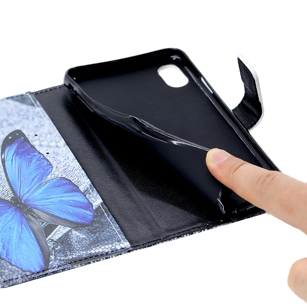 الأزياء الفن الطلاء الهاتف حالات يغطي ل Doogee Y6 Y8 X20 X70 BL7000 BL5000 حالة بو أغطية جلد ل doogee X20 x70 Y6 Y8 كابا