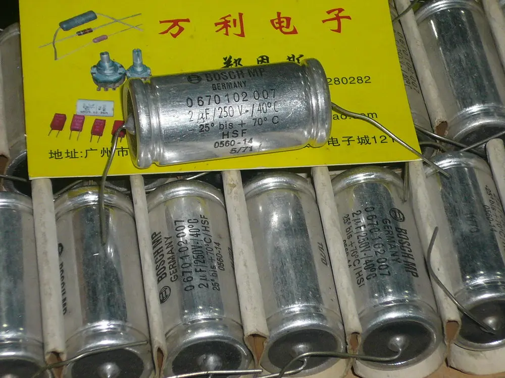 

[SA]New original German orginal Oil Promise to do input and output capacitance 2UF 250V Need--5pcs/lot