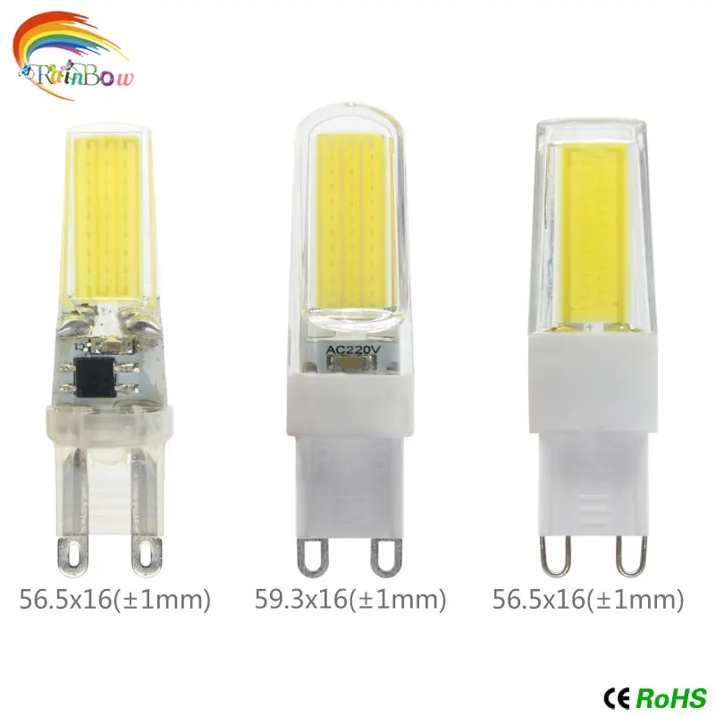 

5pcs/lot LED Bulb 5W 8W 9W 10W G9 Light Bulb AC 220V LED Lamp SMD 2835 3014 Spotlight Chandelier Lighting Replace Halogen Lamps