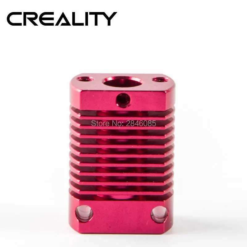 1 шт. Creality 3d принтер Mk8 E3DV6 красный радиатор алюминиевый радиатор 23x20x12 мм для 3d принтера часть