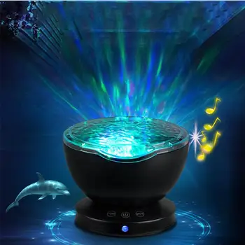 

AKDSteelLED Night Light Projector Starry Sea Master Children Kids Baby Sleep Romanti Colorful Led USB Projection Lamp