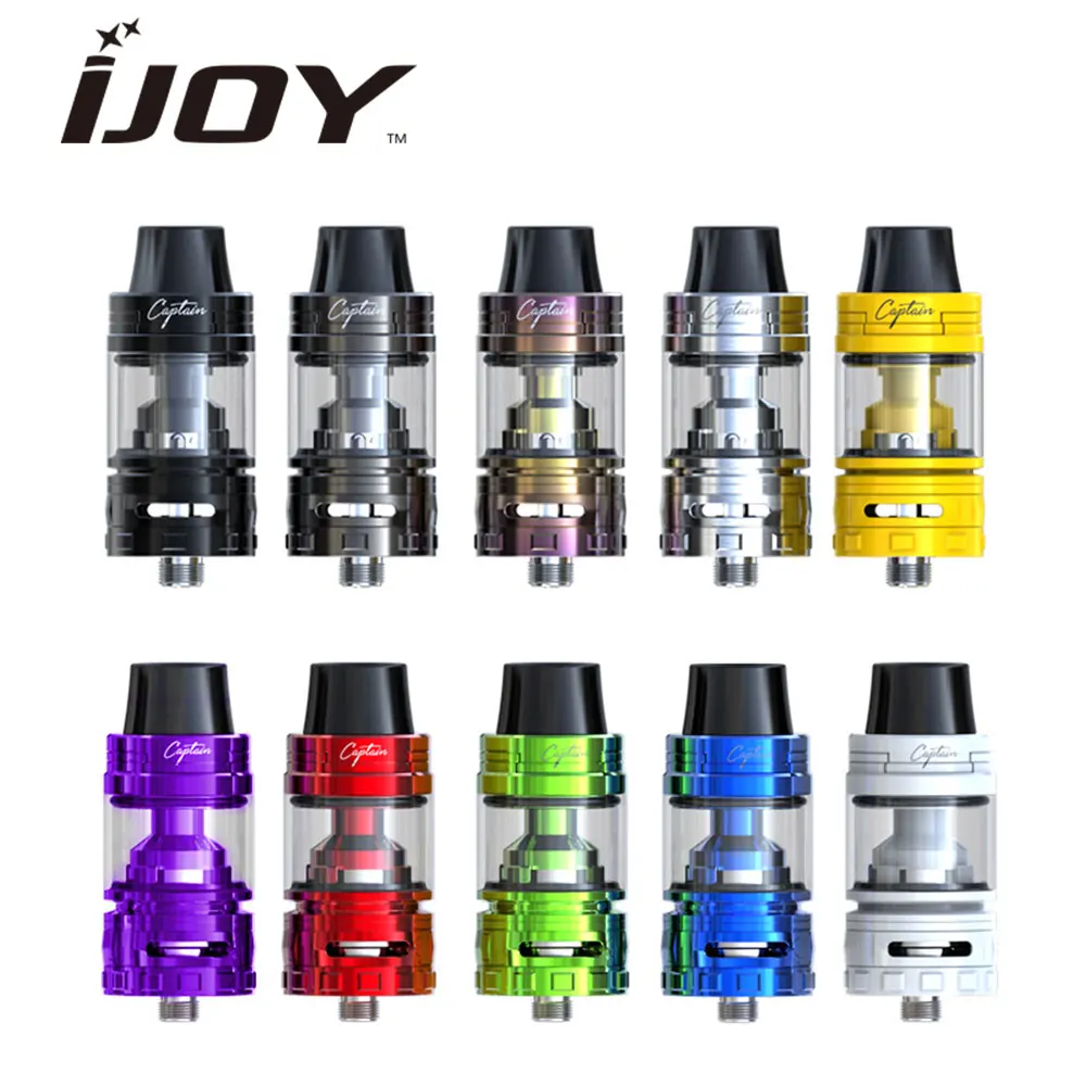 

IJOY Captain Mini Subohm Tank Atomizer 2ml TPD Edition / 3.2ml Standard Edition with CA-M1 & CA-M2 Coil Heads Fit CAPO 100 MOD