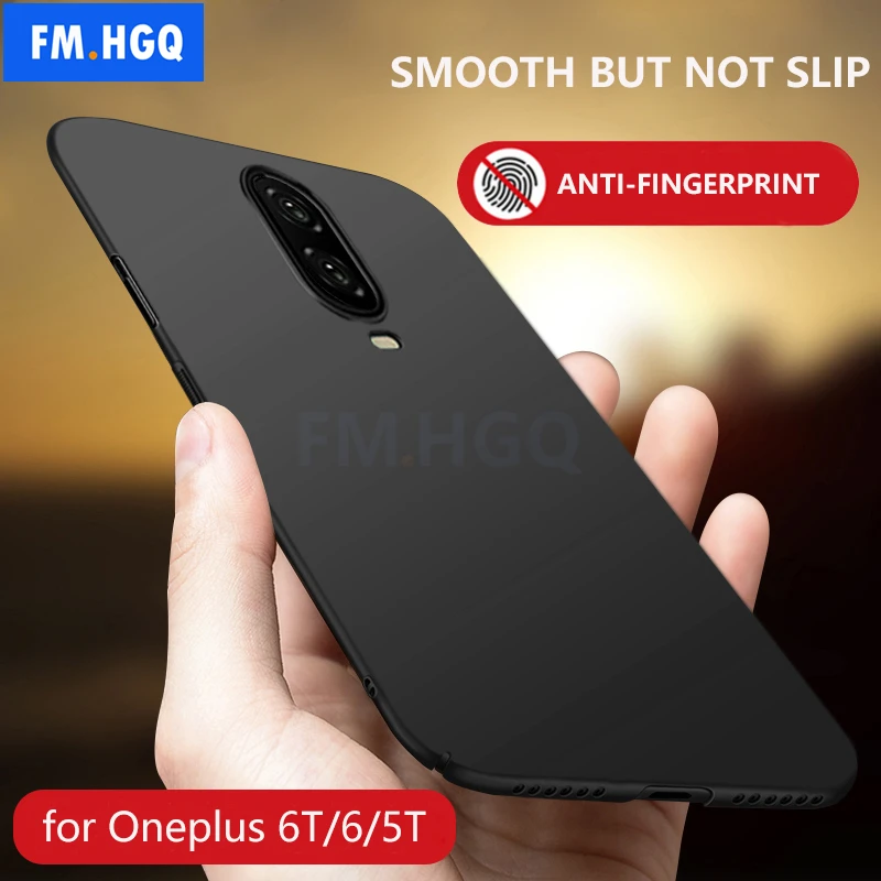 FM. HGQ Роскошный чехол для телефона для Oneplus 6T 6 5T ультра тонкий матовый автомобильный Магнитный чехол-держатель для Oneplus 7 Pro 5T 6T PC чехол