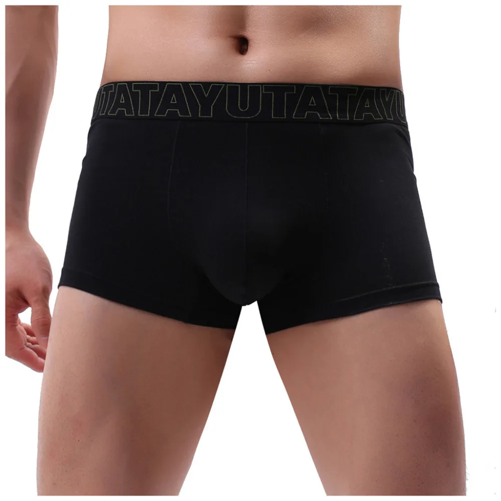 2019 mens sexy boxer briefs comfortable breathable boxer shorts Quick drying swimming boxer for men boxer briefs sports 40J9 (3)