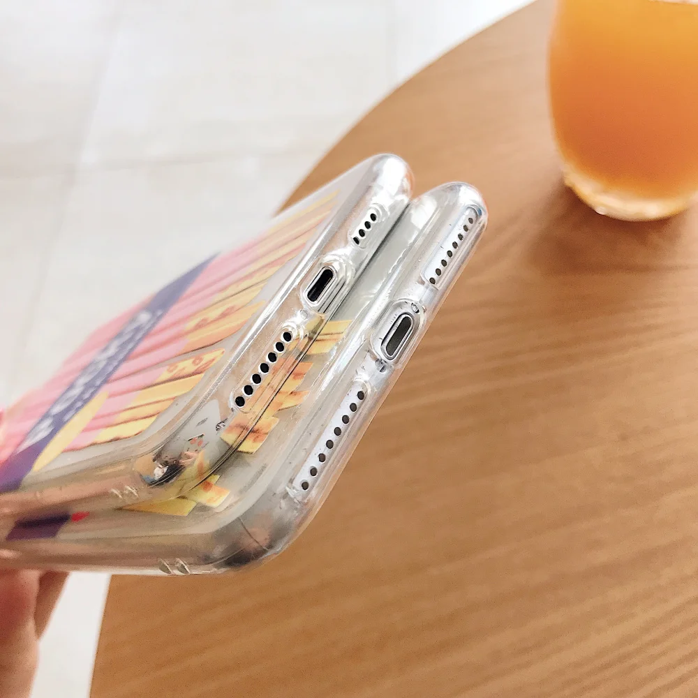 Снек Мягкий ТПУ чехол для Iphone X XS XR XSmax Pocky Capa Fundas для Iphone 6 7 8 7 plus чехол